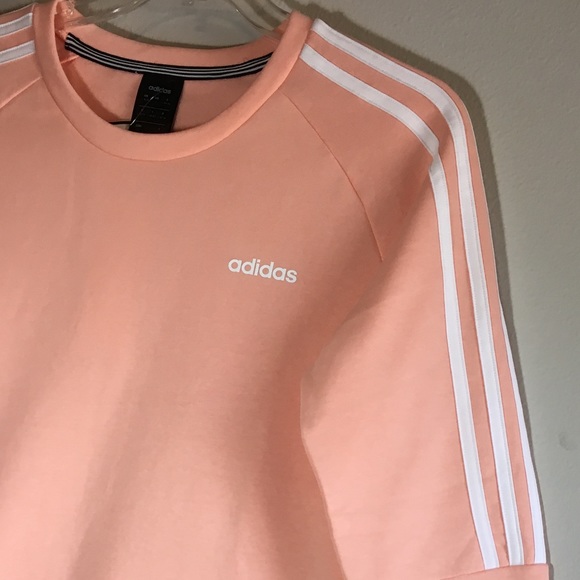 NWT Adidas Logo Sweatshirt Streetwear Fleece Top - Picture 10 of 11